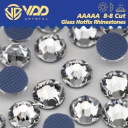 VDD AAAAA High Quality Glass Rhinestones Crystal AB Flatback Glitter Strass Stones For Nail Art DIY Crafts Clothes Decorations