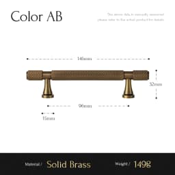 Santaya Solid Antique Brass Handles With Knurled Cross Pattern for Kitchen Cabinet T Bar Pull Bedroom Wardrobes and Drawer Knobs