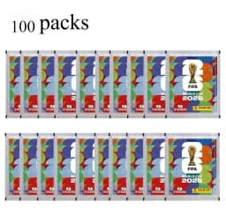 Panini 2026 FIFA World Cup Sticker Sealed Box 50 Packs Estimated 350 Collectible Soccer Player Blind Stickers For Fan Collection