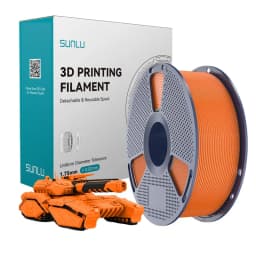 SUNLU 1KG PLA 3D Printer Filament 1.75mm Neatly Wound 3D Printing Filament Fit Most FDM 3D Printers, 1kg Spool (2.2lbs)
