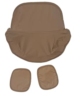 3-Piece Replacement Canopy & Shoulder Pads Compatible With Doona+ Car Seats And Strollers - Soft Fabric Thickened Design
