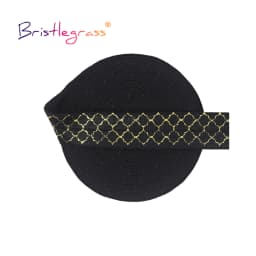 BRISTLEGRASS 2 5 10 Yard 5/8" 15mm Evil Eye Hamsa Hand Foil Print Fold Over Elastics FOE Spandex Bands Tape Hair Tie Sewing Trim