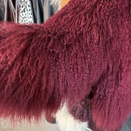 New Brand Women's Real Mongolia Sheep Fur Jacket With Collar Winter Coat Female fur coat