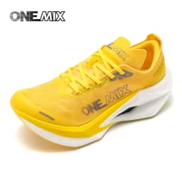 ONEMIX Professional Marathon Racing Running Training Shoes Men Full-length Shock Absorption Sports