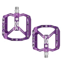 ENLEE Ultralight Bicycle Pedal All CNC MTB DH XC Mountain Bike Pedal L7U Material+DU Bearing Aluminum Pedals Bike Accessories