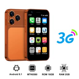 2026 SERVO 18SE MINI Small Smartphone 3G WCDMA Android OS Play Store 2GB+16GB WiFi Hotspot 2 SIM Standby 3.0" Mini Smart Phones