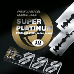 10Pcs/100Pcs Stainless Steel Razor Blades Old-Fashioned Manual Double Edge Shaver Razor Blade Hairdressing Barber Shaving Tools