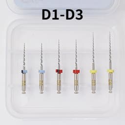 Glin Dental Super D Retreatment Files For Root Canal Treatment Endodontic Files Rotary Files D1-D3 Dentistry Instrument