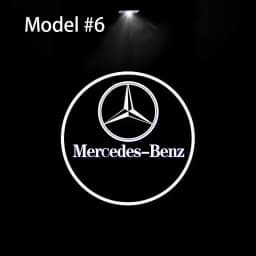 2Pcs Led Car Door Welcome Light Logo Projector For Mercedes Benz W177 W213 W246 GLB GLC GLA GLS GLE1 W212 W205 AMG ML W176 W166