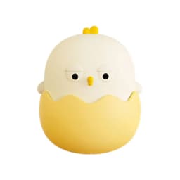 Led Children Touch Night Light Soft Silicone USB Rechargeable Bedroom Decor Gift Animal Egg Shell Chick Bedside Lamp
