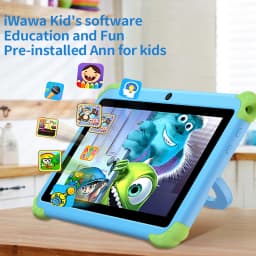 2026 New 7 Inch Cartoon Pattern Kids' Tablet Quad Core 4GB RAM 64GB ROM Learning Education Games Tablets 4000mAh Android 13.0
