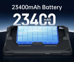 8849 Tank Pad Ultra Unihertz Projector Rugged Tablet 260 Lumens 1080P 23400mAh 5G Android15 Wifi Laser Rangerfinder 32+512GB Dimensity 8200 Phone Smart Tablet Two SIM Cards