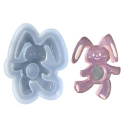 Resin Shaker Molds Silicone Resin Casting Molds Epoxy Quicksand Molds for DIY Pendant Charms Jewelry Making Accessories