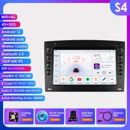 2 din Carplay Android Auto Car Radio For Renault Megane 2 2002-2009 Car Multimedia GPS autoradio RDS DSP AI 4G Octa Core 7862