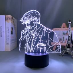 Anime Light Attack on Titan 4 Eren Yeager Figure for Bedroom Decor Night Light Kids Birthday Gift Shingeki No Kyojin 3d Lamp AOT
