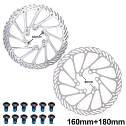MTB Bicycle Brake Rotor 120 140 160 180 203mm 6 in Stainless Steel Hydraulic Brake Rotor MTB Road Bike Disc Brake With T25 Bolt