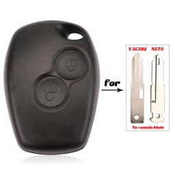 Jingyuqin 2/3 Buttons Remote Car Key Shell Cover Case Styling For Renault Dacia Modus Clio 3 Twingo Kangoo 2 Fob