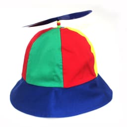 New Custom Logo Parent Child Cotton Helicopter Propeller Bucket Cap Outdoor Unisex Color Matching Sun Protection Fisherman Hat