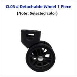 Universal Wheel Luggage Tool Box Wheel Bag Accessories Travel Suitcase Foot Wheel Luggage Carryon Spinner Wheel Removal