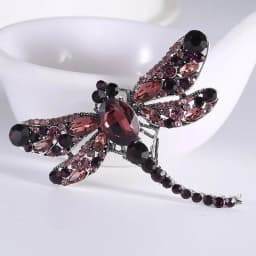 Large Size Luxury Crystal Dragonfly Brooch Colorful Rhinestone Insect Brooches Girls Cute Pins Personality Corsage Accessories