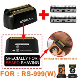For ROSYOUS RS-999 Original Quality Replacement Double Foiled Blade Net Electric Shaver Repair Accessories Wholesales