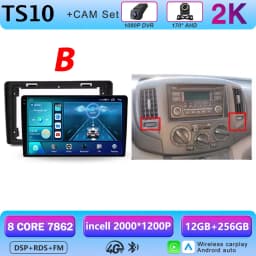 Android 16 Radio For Nissan NV200 M20 2009-2018 Car Intelligent System 2din GPS Stereo Carplay Head Unit Multimedia Video Player