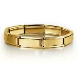 2025 Fashion Functional Elastic Bracelet Modular Bulk Italian Charms Links Fit Bracelet Stainless Steel Jewelry Wholesale