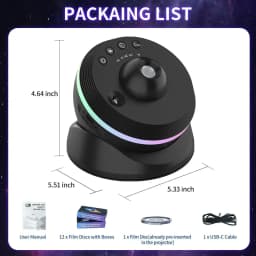 LED Night Light Galaxy Star Projector 4K HD 13 IN 1 Planetarium Projector 360° Rotation For Bedroom Decor Children Gift