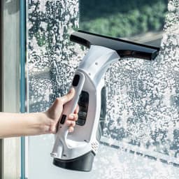 Multifunctional Electric Cordless Window Cleaner Machine White Cordless Rechargeable Automatic Portable Glass Cleaner Tools