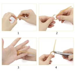 4Pcs/Set  3/5mm Ring Size Adjuster for Loose Rings Ring Reducer to Make Ring Smaller Guard Resizer for IDEAL for Jewelty Tool