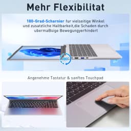 15.6" Fhd Ips Laptop with Amd Ryzen 3 3250C (up to 3.5Ghz), 16Gb Ram, 512Gb M.2 Nvme Ssd, Windows 11 Pro, Wi-Fi 6, Bluetooth 5.3, Dual Type-C & HDMI - Laptop for Work & Study