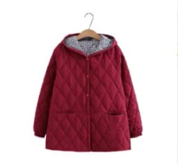 Oversized 7XL Cotton Jacket For Women's Autumn Winter Loose Casual Hooded Coat Female Thicken Cotton-padded Parkas Overcoat