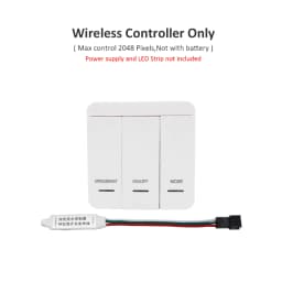 DC24V 10M WS2811 Horse Race LED Strip 2835 120Led/m Running Water Flowing Light with Wireless Controller Cool Natural Warm White