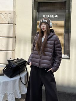 Winter Pork Rib Style Lightweight Hooded Down Jacket Women White Duck Down Waterproof Outwears Female Warm Parker Down Jacket