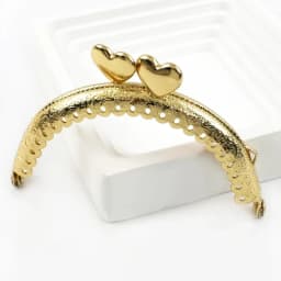 1/2/5/10Pcs 85mm Embossed Metal Purse Frame Mini Coin Bags Handle Handmade Wallet Kiss Clasp DIY Sewing Brackets Bag Accessories