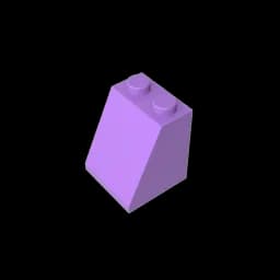 Gobricks GDS-620 ROOF TILE 2X2X2/65 DEG. compatible with lego 3678 children's DIY Educational Building Blocks
