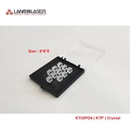 KTiOPO4 ( KTP ) Crystal For YAG Laser -Transfer 1064nm To 532nm Green Light