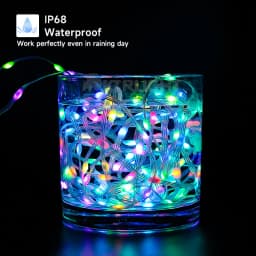 5V 12V WS2811 Clear Wire 3PIN Seed Pixel String Light for Fairy Lights Outdoor RGB Addressable Individually Garland Light