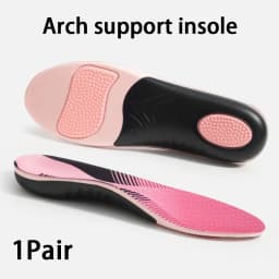 1 Pair New Sports Shock Absorption Quality Arch Support Shoe Sole Orthopedic Shoe Insoles for Men & Women Comfortable Running