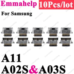 10pcs USB Charging Port Connector for SamSung Galaxy S25 S24 S23 S22Plus S26 Ultra S21 FE A10s A51 A52 A54 A72 A73