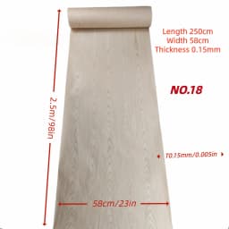 DIY High-EndTech Wood Veneer :for Wooden Refurbished Furniture Door Coffee Table Speaker Wall Panels Interior Home Decor