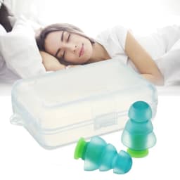 1 Pair Reusable Hearing Protection Earplugs Waterproof Ear plugs Noise Cancelling Earplugs For Concerts Musician Motorcycles