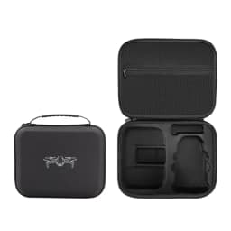 XFJI Storage Bag Protective Carrying Case PU Leather Handbag for DJI Mini 4K/Mini 2SE/Mini 2 Drone Controller Accessories