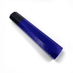 1pc Carbon Fiber + C-Tek Resin Octagonal Knife Handle for DIY Semi-finished Damascus Knife Handle Material Kitchen Knife Handle