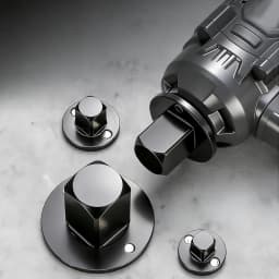4Pc Low Profile Impact Adapter Set, Slim Socket Reducer Kit for Tight Clearance Auto Repair (1/4", 3/8", 1/2", 3/4")