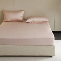 Mulberry Silk Fitted Sheet with Elastic Bands 23 Momme Pure Silk Mattress Covers for Single Double King Queen Bed Luxury Sheets