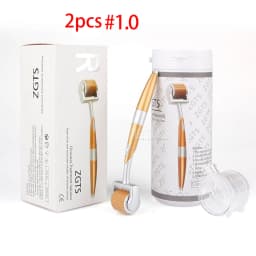 1/2/4pcs ZGTS192 Derma Roller Beauty 192pin Micro Needles Dermaroller Skin Care Tool for Face Body Hair Microneedle Reusable