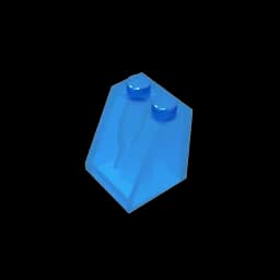 Gobricks GDS-620 ROOF TILE 2X2X2/65 DEG. compatible with lego 3678 children's DIY Educational Building Blocks