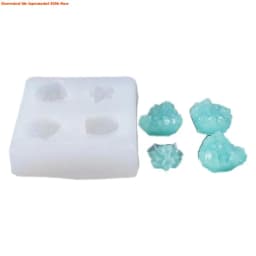 Crystal Cluster Mold Resin Simulation Original Stone UV Epoxy Resin Mold Handmade Decorations Crystal Stone Casting Mold