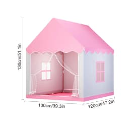 Princess Fairy Tale Castle Tent, Secret Space for Boys and Girls, Portable Children's Play Tent, Pretend Play Toy House, Great Holiday Gift, Halloween and Christmas Gift, Does Not Include Accessories and Lighting